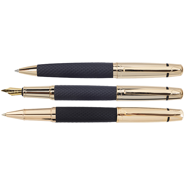 עט X-Pen פואם רולר בציפוי 18k קארט זהב. 