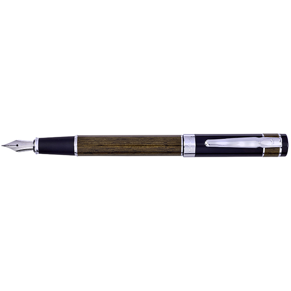 עט X-Pen ויקטורי צפורן עץ+שחור לכה מבריקה  VICTORY