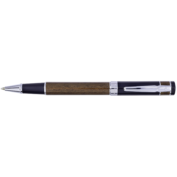 עט X-Pen ויקטורי רולר עץ+שחור לכה מבריקה  VICTORY