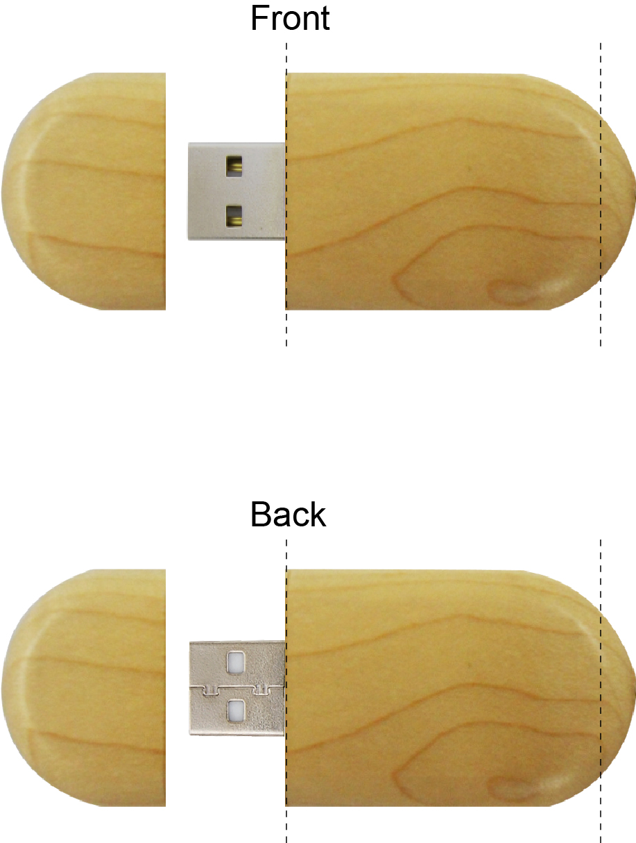 במבו V3.0 - דיסק און קי עם קופסה מעץ 16 GB. הרכב חומרים: עץ במבוק חלק
מידות זיכרון נייד: 59X29X10 מ