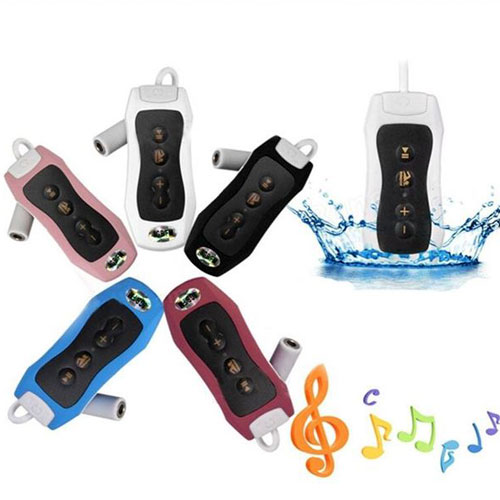 אוזניות שחיה עם נגן MP

אוזניות BLUETOOTH עמידות בפני מים עם מכשיר MP3.