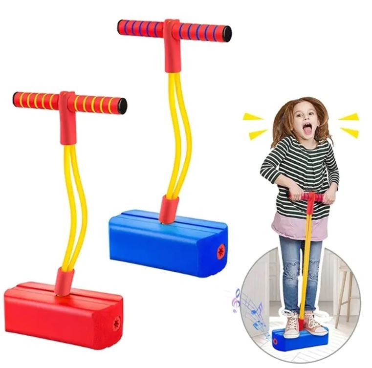 מכשיר קפיצה לילדים  – ליצירת קורדינציה ואיזון. 
המכשיר עשוי מספוג בבסיס עם ידיות נוחות לאחיזה ורצועות נמתחות (להתאמה לגובה הילד).