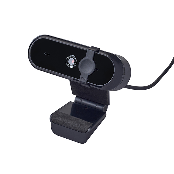 מצלמת רשת למחשב WEBCAM 1080P FULL HD עם תריס ביטחון להגנת הפרטיות.