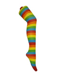 גרבי ירך קשת - גרבי ירך צבעוניות.
מתאימות לכל מידה.
נעימות על הגוף.
נשמרות גם לאחר כביסה.