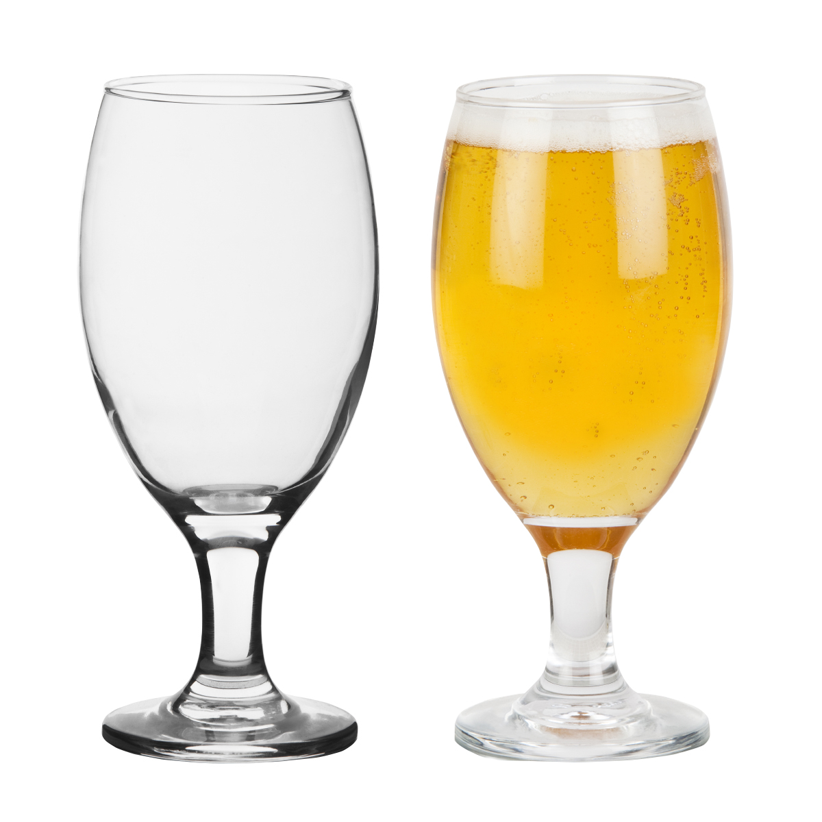 אמברג - כוס בירה עם רגל.
נפח 410 מ”ל.
מידות הכוס: B68,T68,H178 מ”מ.