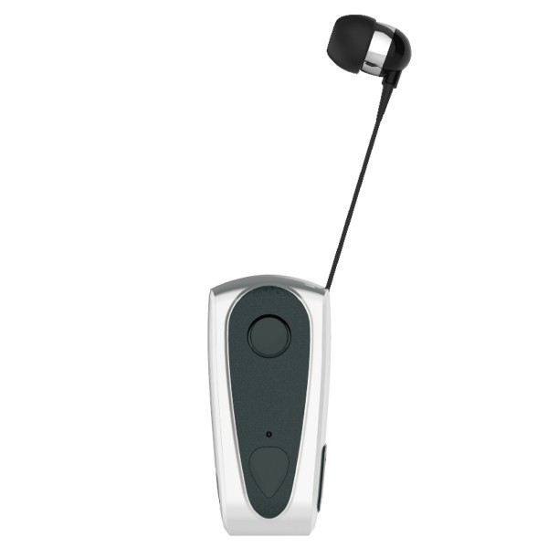 סופטק - אוזניות Bluetooth עם קליפס. הפחתת רעשי רקע, איכות שמע גבוהה ביותר. רטט בקבלת שיחה. כפתור רחב להפעלה/קבלה/ניתוק שיחות. כבל אוזניה באורך 35 ס