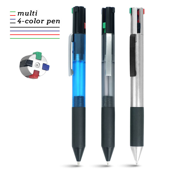 קואטרו  - עט פטנט מעוצב עם 4 מילויים וראשי דיו בצבעים שונים. 
כותב גם בכחול, גם בשחור, גם בירוק. וגם באדום.